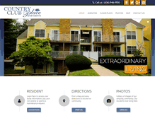 Tablet Screenshot of countryclubplace.net